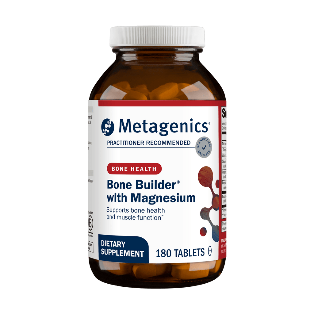 Bone Builder® with Magnesium Default Category Metagenics 180 Tablets 