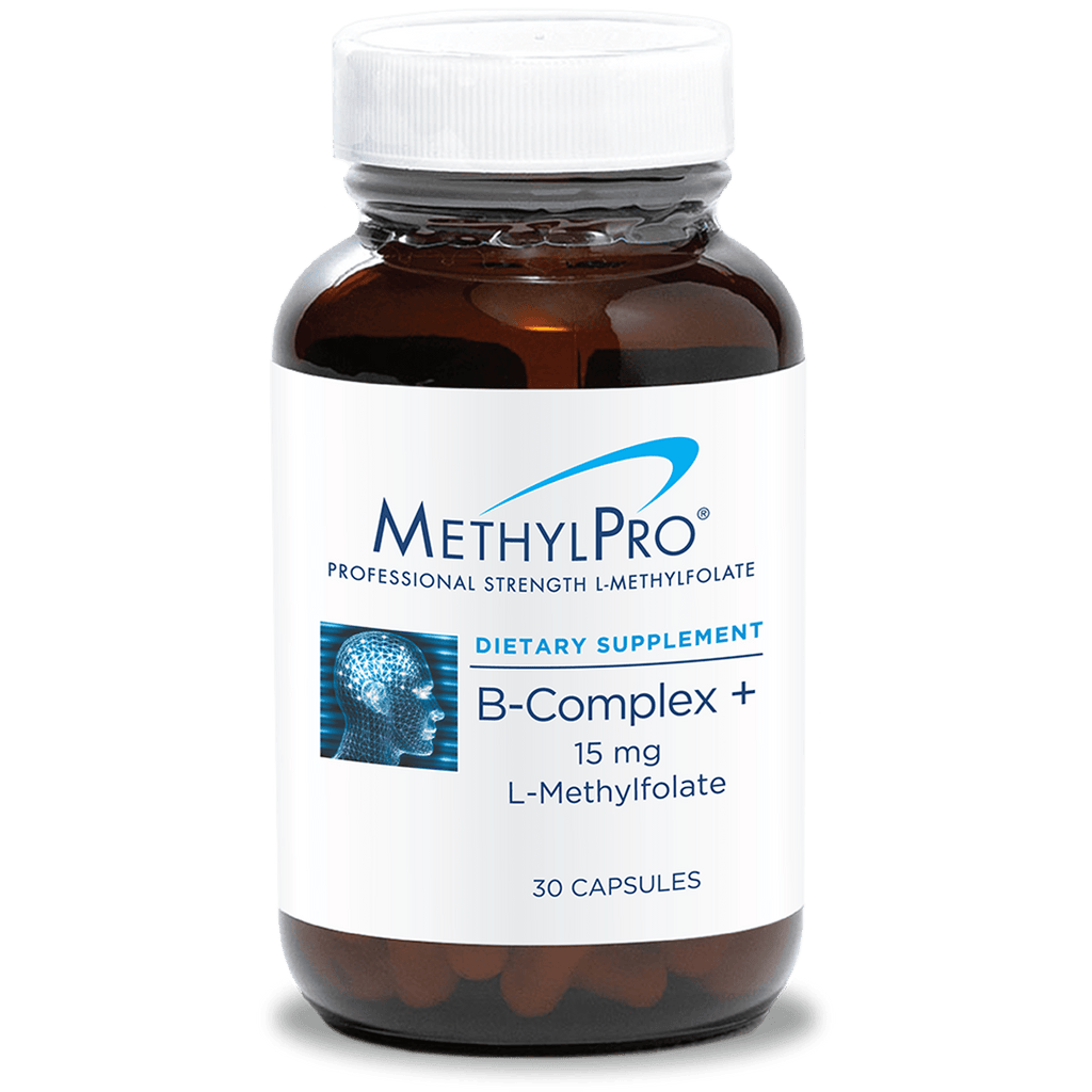 B-Complex + 15 mg L-Methylfolate - 30 Capsules Default Category MethylPro 