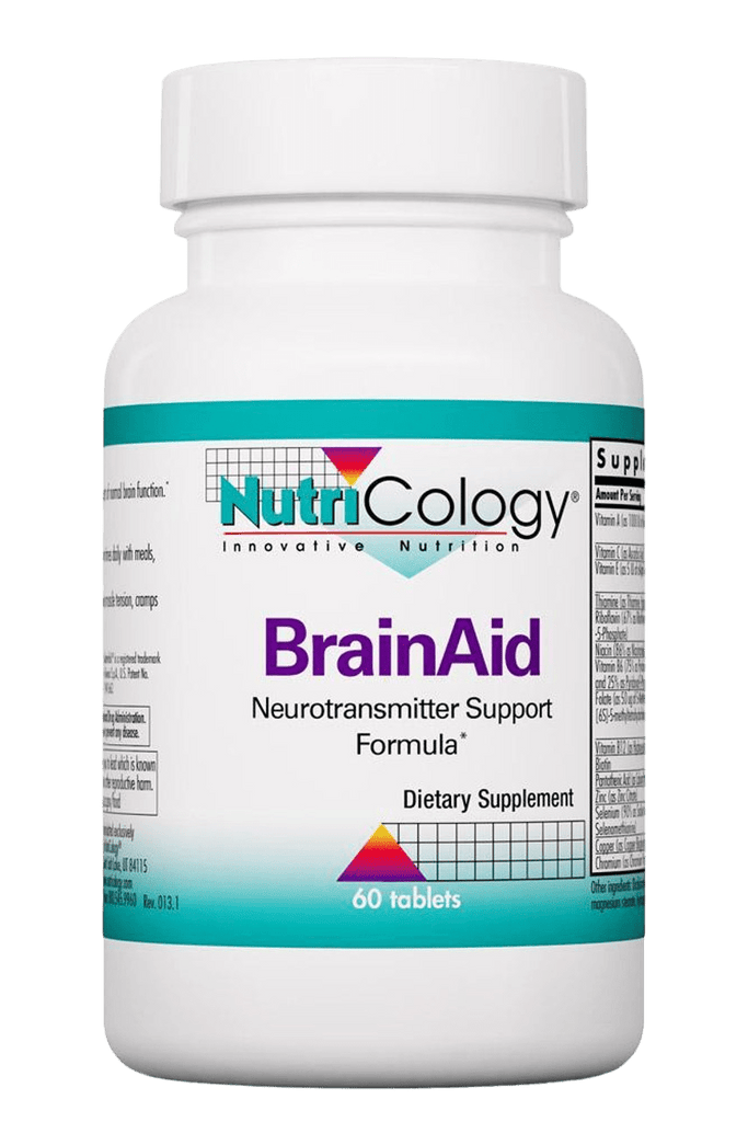 BrainAid - 60 Tablets Default Category Nutricology 