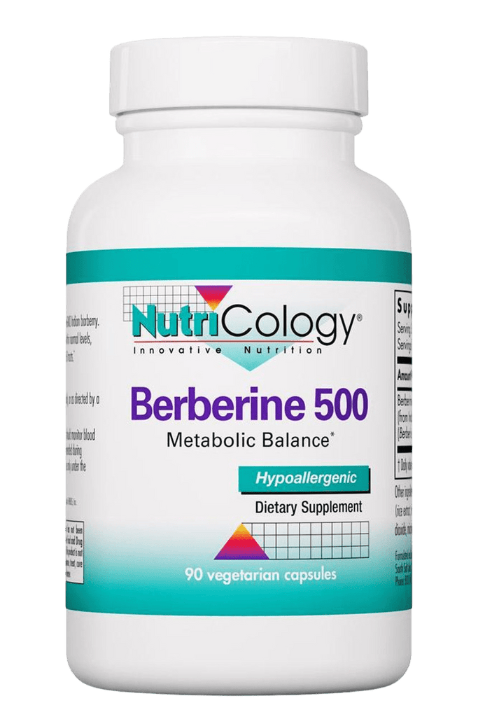 Berberine 500 - 90 Vegetarian Capsules Default Category Nutricology 