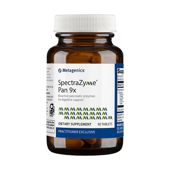 SpectraZyme® Pan 9x Default Category Metagenics 90 Tablets 