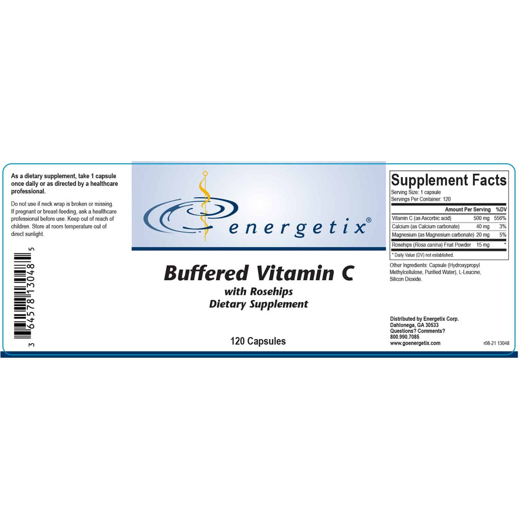 Buffered Vitamin C 120 Capsules Healthy Habits Living 1014