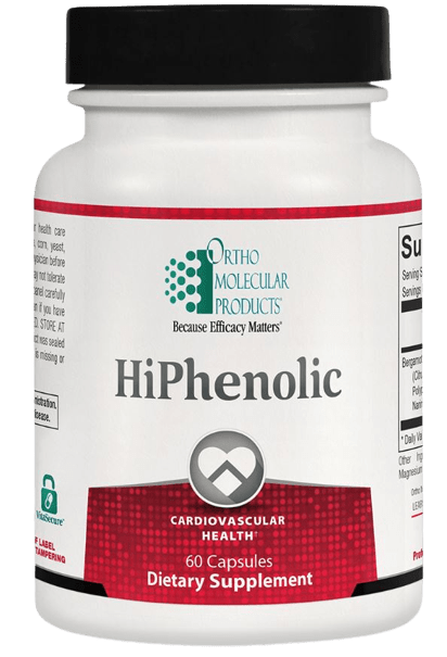 HiPhenolic Vitamins & Supplements Ortho Molecular 60 Capsules 