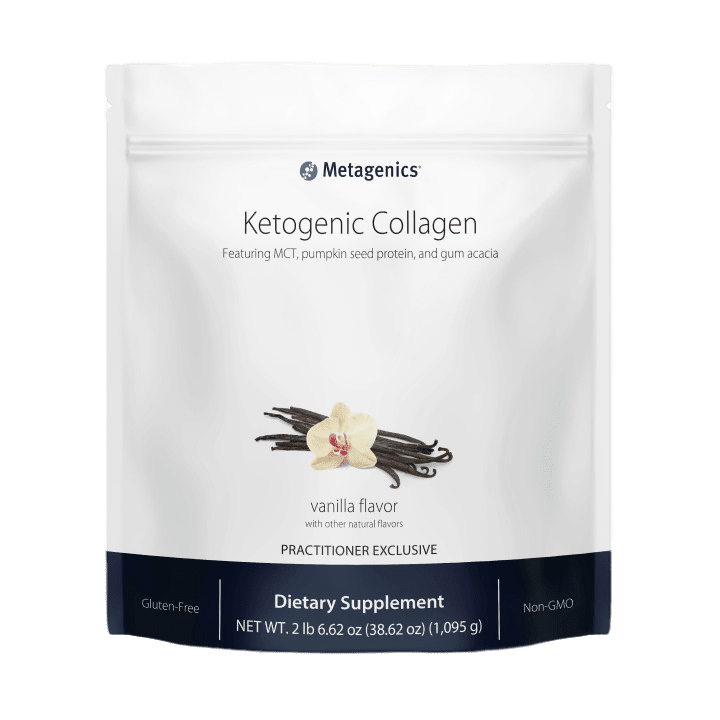 Ketogenic Collagen Default Category Metagenics Vanilla 30 Servings 