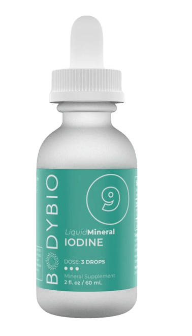 Liquid Iodine Supplement - 2 fl oz Default Category BodyBio 