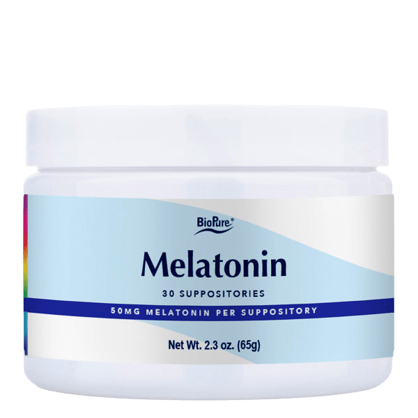 Melatonin Suppository - 30 Suppositories Default Category BioPure 