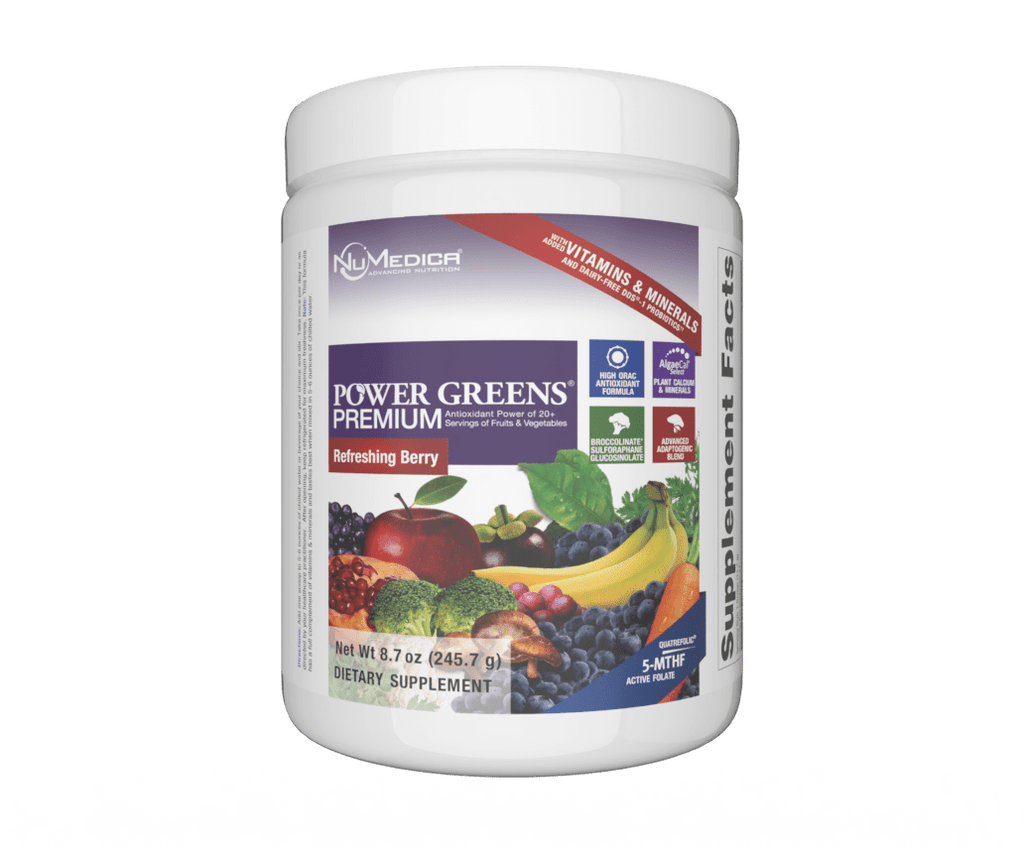 Power Greens® Premium Berry Default Category Numedica 21 Servings 