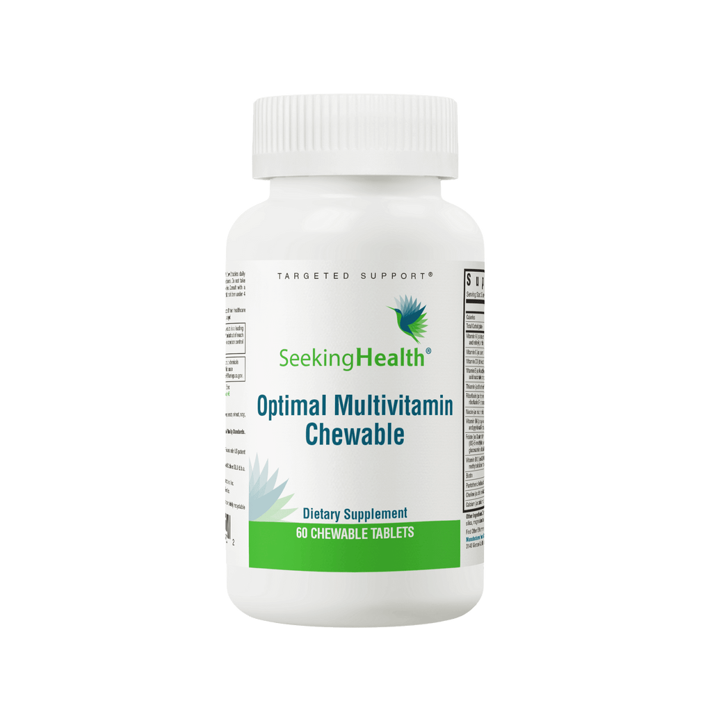 Optimal Multivitamin Chewable - 60 Tablets Default Category Seeking Health 