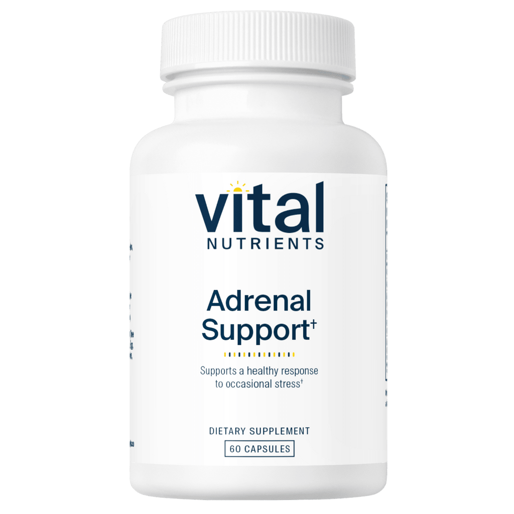 Adrenal Support Default Category Vital Nutrients 60 Capsules 