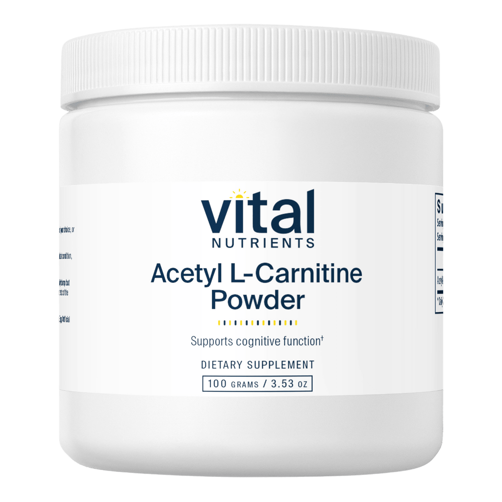 Acetyl L-Carnitine Powder - 33 Servings Default Category Vital Nutrients 