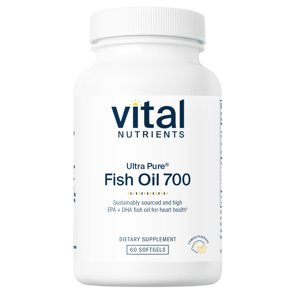 Ultra Pure® Fish Oil 700 Default Category Vital Nutrients 60 Softgel Capsules 