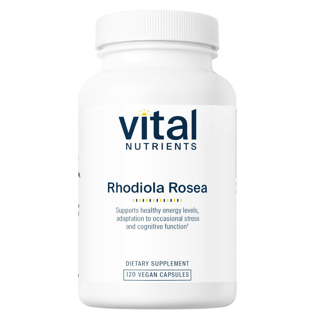 Rhodiola Rosea Default Category Vital Nutrients 120 Capsules 