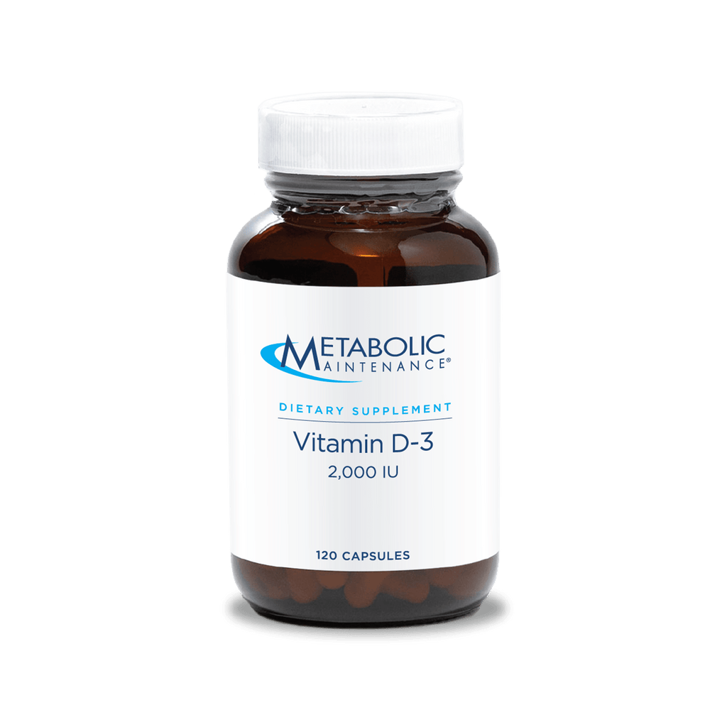 Vitamin D3 2,000 IU 120 Capsules Healthy Habits Living