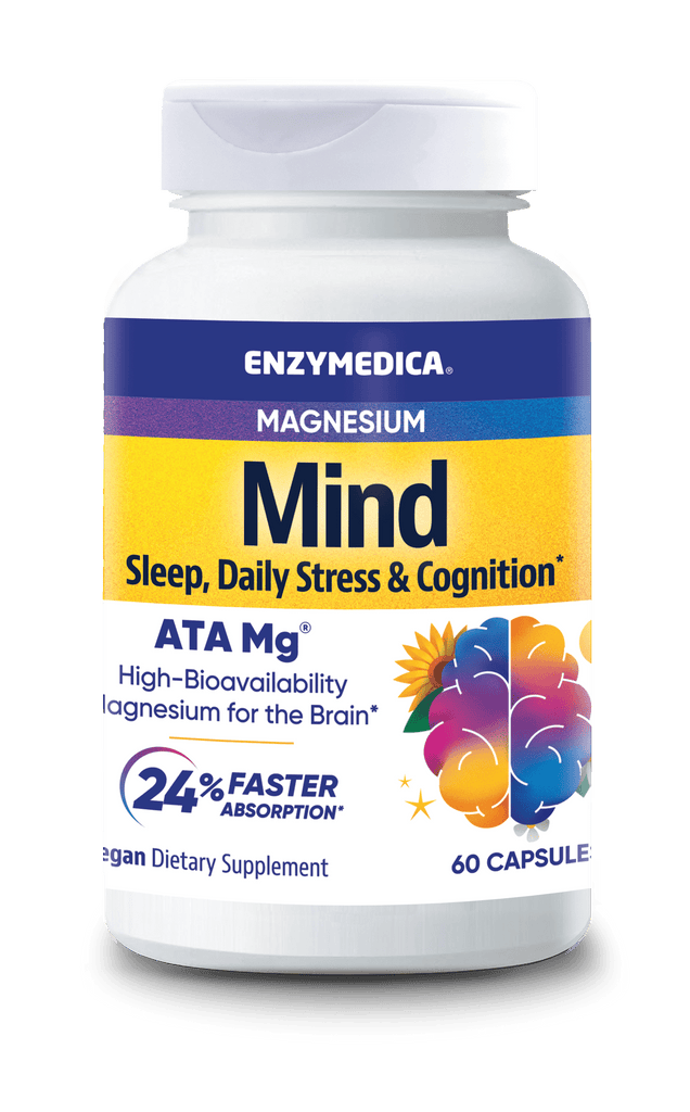 Magnesium Mind Default Category Enzymedica 60 Capsules 