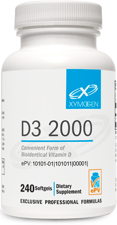 D3 2000 Default Category Xymogen 240 Softgels 