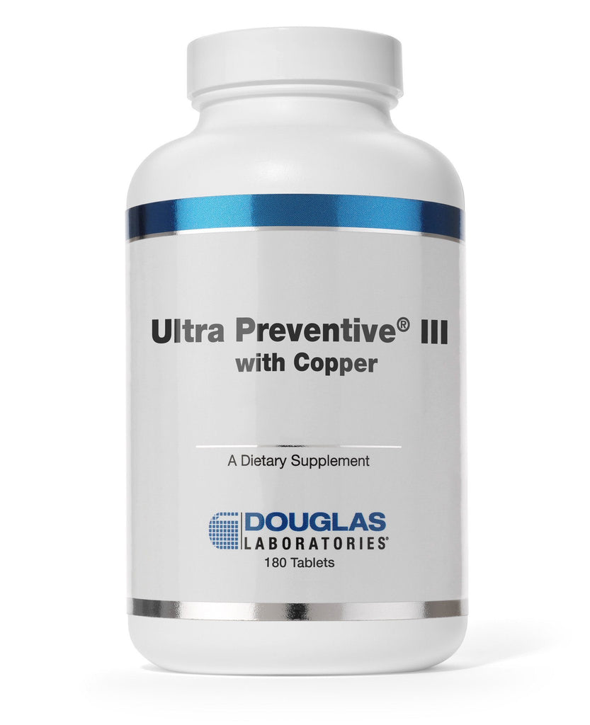 Ultra Preventive® III with Copper - 180 Tablets Default Category Douglas Labs 