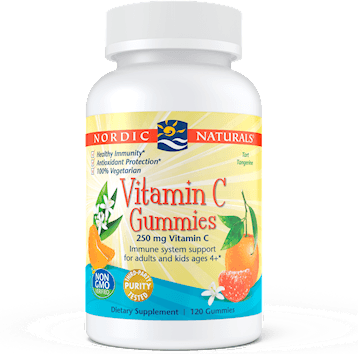 Vitamin C Gummies 250 mg Default Category Nordic Naturals 120 Gummies 