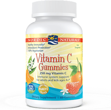 Vitamin C Gummies 250 mg Default Category Nordic Naturals 60 Gummies 