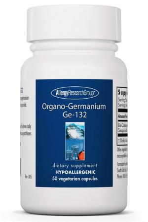 Organo-Germanium Ge-132 Default Category Allergy Research Group 50 Vegetable Capsules 