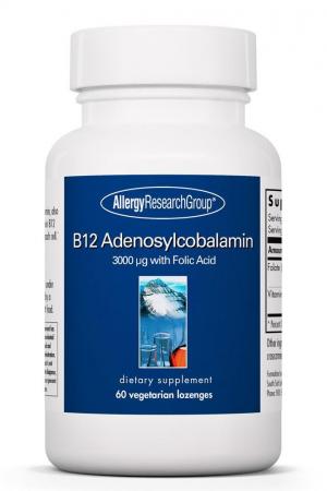 B12 Adenosylcobalamin - 60 lozenges Default Category Allergy Research Group 