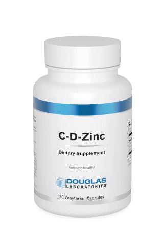 C-D-ZINC Default Category Douglas Labs 60 Capsules 