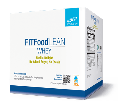 FIT Food™ Lean Whey Vanilla Delight No Added Sugar, No Stevia - 10 Servings Default Category Xymogen 